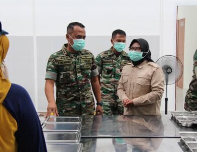 Dandim Blora Pastikan Kesiapan Dapur Sehat untuk Program Makan Bergizi Gratis