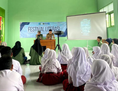 Gelar Festival Literasi di SD Negeri 1 Kapuan Mahasiswa KKN Pintar Unugiri Ajak Siswa Berkreasi Melalui Sastra
