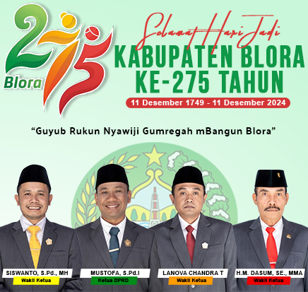 Hut Blora 275 Dprd