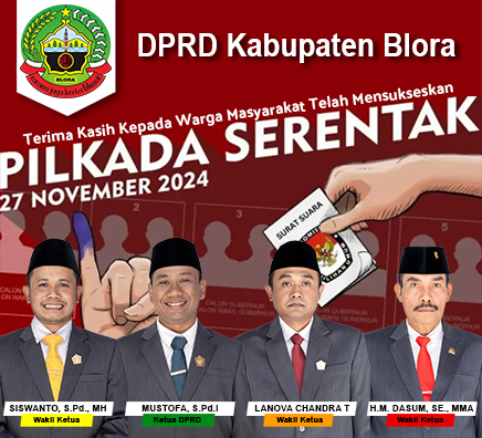 Ucapan Pilkada Blora Dprd