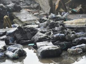 80 Kios di Pasar Induk Cepu Hangus Terbakar Bangunan Lama Berusia 37 Tahun