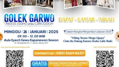 Golek Garwo! Jomblo Harus Tahu, Cari Jodoh Anti Ribet, Ketemu Langsung Jadian