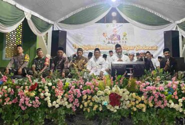 Tutup Tahun Mahasiswa KKN Pintar Unugiri Kelompok 38 Desa Kapuan Sukses Gelar Pengajian Umum dan Gebyar Sholawat