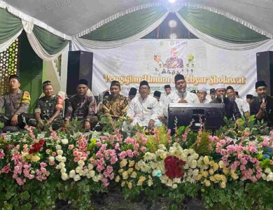 Tutup Tahun Mahasiswa KKN Pintar Unugiri Kelompok 38 Desa Kapuan Sukses Gelar Pengajian Umum dan Gebyar Sholawat