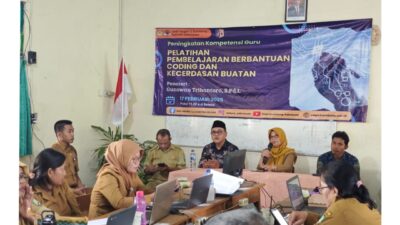 SMPN 1 Sambong dan Kreator Era AI Gelar Pelatihan AI dan Coding