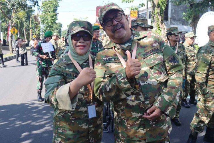 Bertemu Rano Karno! Wakil Bupati Blora Sri Setyorini Semangat Ikuti Retreat di Magelang