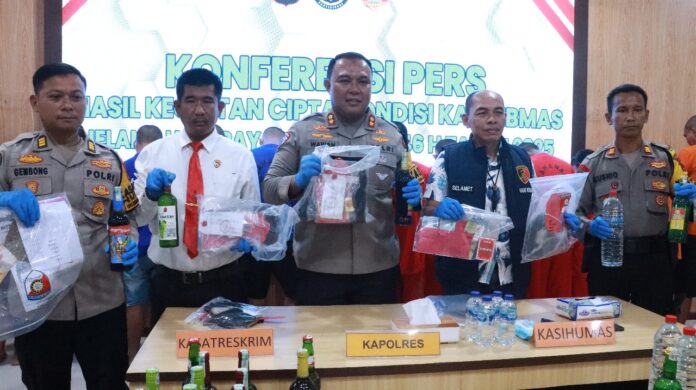 Polres Blora Tindak Tegas Aksi Premasnisme dan Peredaran Miras