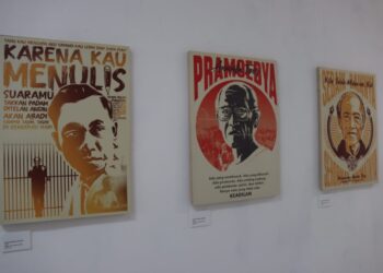 Pameran Patung Hingga Sketsa Wajah Pramoedya Ananta Toer di Festival Se-Abad Pram