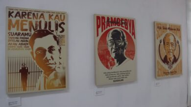 Pameran Patung Hingga Sketsa Wajah Pramoedya Ananta Toer di Festival Se-Abad Pram