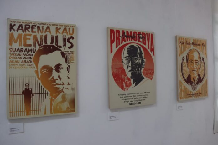 Pameran Patung Hingga Sketsa Wajah Pramoedya Ananta Toer di Festival Se-Abad Pram