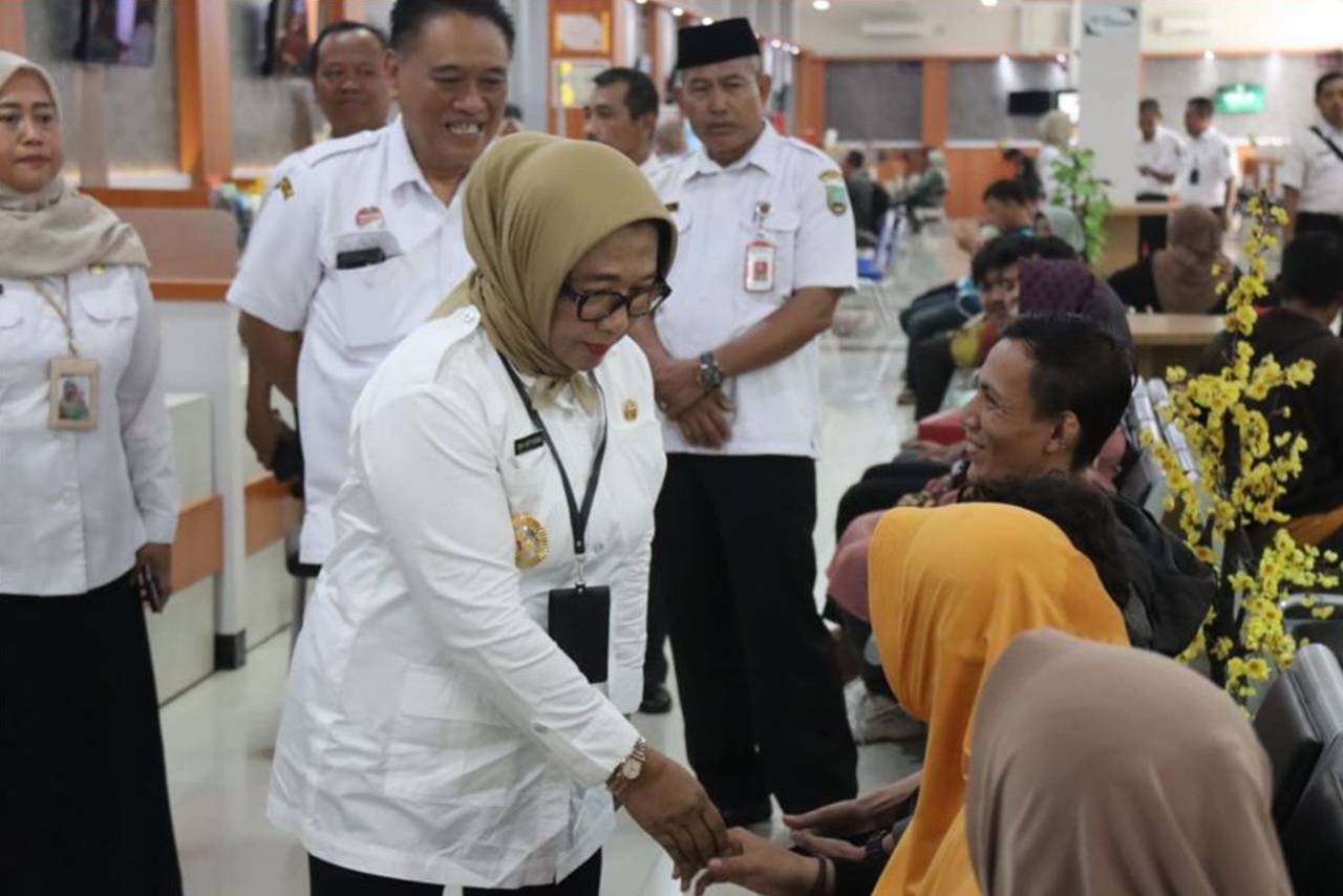 Wakil Bupati Blora Sri Setyorini Sidak Layanan Publik