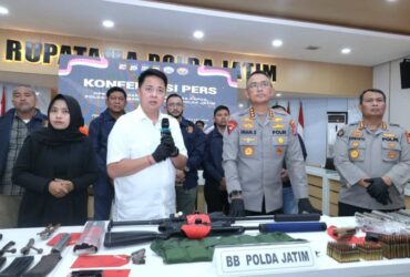 Bojonegoro Jadi Pusat Perakitan Senjata Ilegal untuk KKB