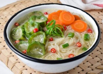 Cocok Untuk Anak-Anak Resep Sup Oyong Minasari Menu Sahur Praktis Bergizi Tinggi