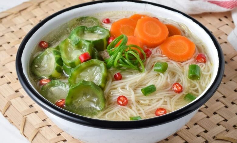 Cocok Untuk Anak-Anak Resep Sup Oyong Minasari Menu Sahur Praktis Bergizi Tinggi