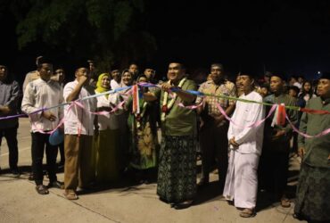 Jalan Dibeton Pemkab Blora Warga Desa Getas Kradenan Gelar Syukuran