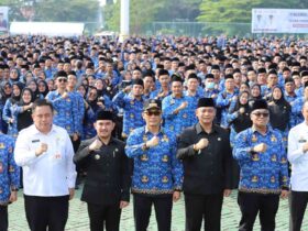 Prof Zudan Lantik dan Serahkan SK 9051 PPPK Pemkab Bekasi Tahun Pengadaan 2024