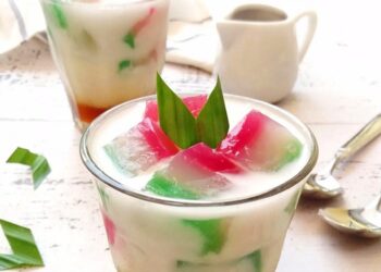 Resep Membuat Es Selendang Mayang Kenyal dan Lembut untuk Takjil Ramadhan