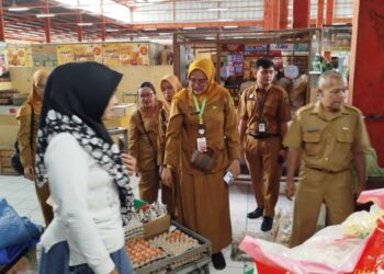 Sidak Pasar Tradisional Dinkes Blora Temukan Makanan Mengandung Pewarna Tekstil dan Formalin