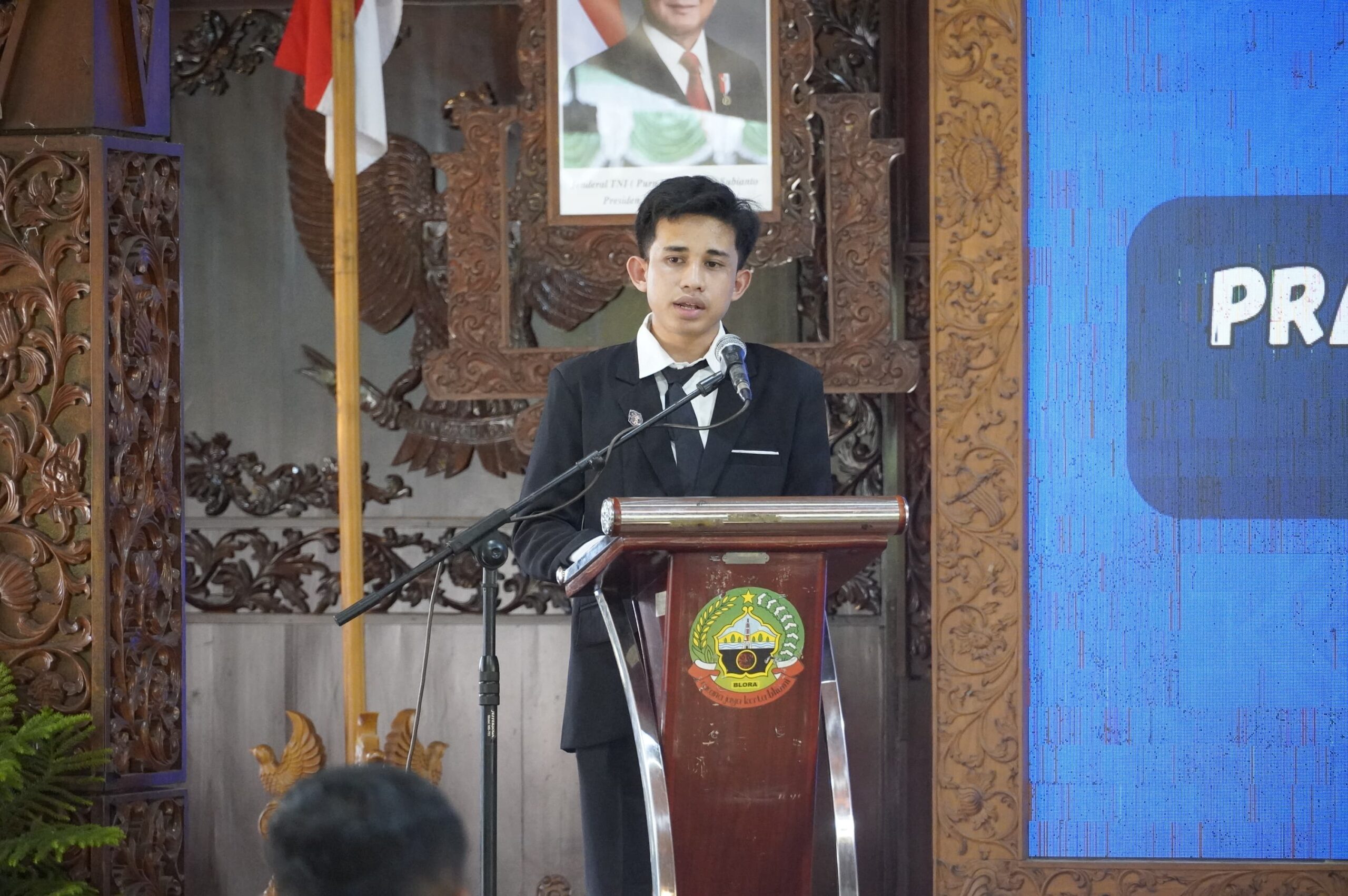 Pengukuhan Forum GenRe Blora Periode 2025–2026, Bupati Arief Rohman Ajak Remaja Jadi Agen Perubahan