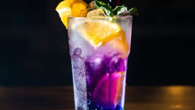 Mocktail Bunga Telang Minuman kekinian yang Elegan untuk Acara Spesial