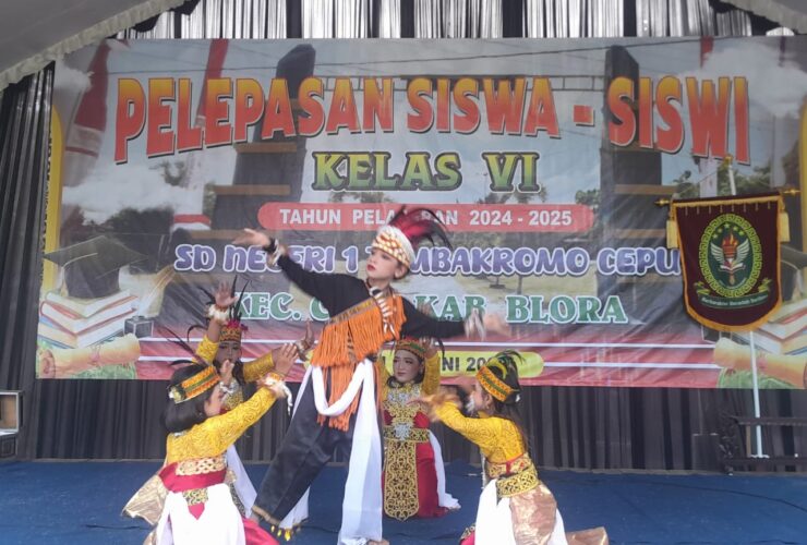 SDN 1 Tambakromo Moncer Gelar Pelepasan Siswa