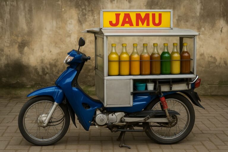 Citarasa Otentik Jamu Tradisional Pak Sarpin Blora