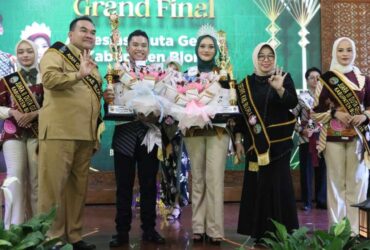 Ahmad Fikri Haikal dan Chintia Aprilia Putri Duta Genre Blora 2025