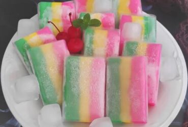 Es Gabus Pelangi Ikon Jajanan Es Legendaris Era 90-an yang Tak Lekang Oleh Waktu