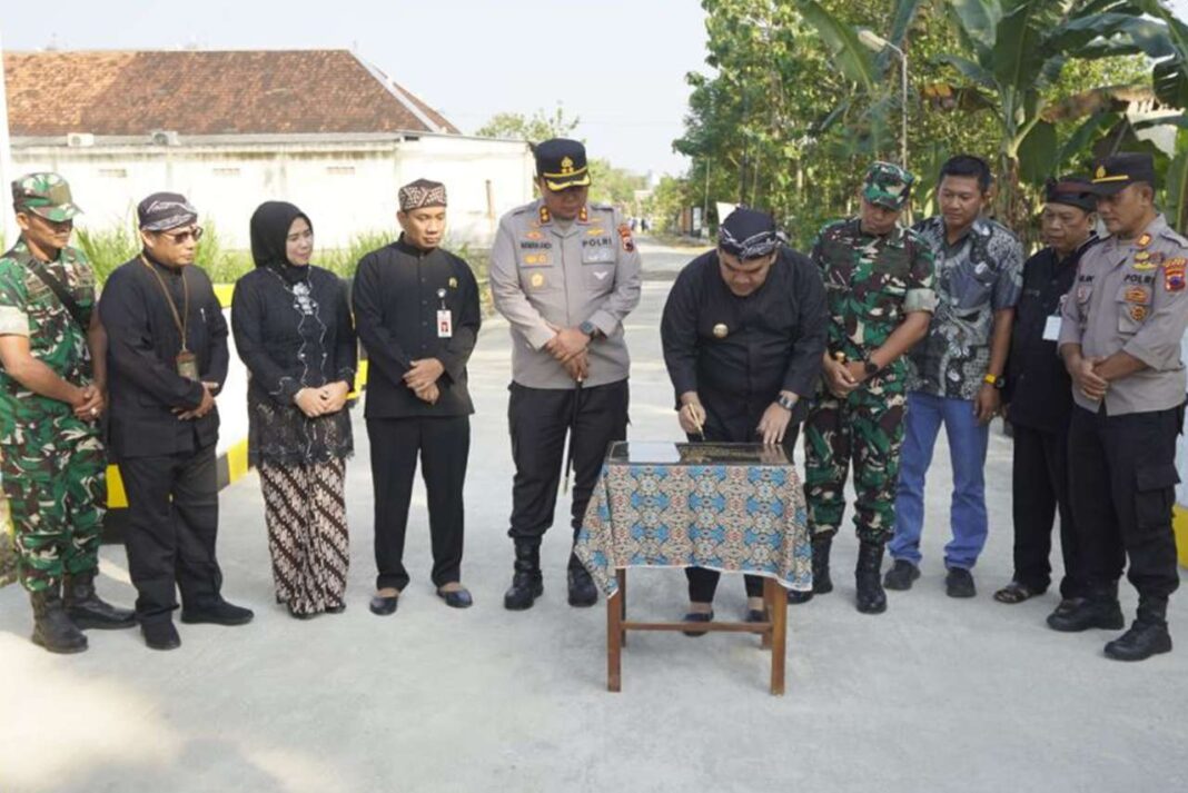 Jembatan Pandawa Lima Diresmikan Permudah Akses Jalan TK-SD Trembulrejo Blora