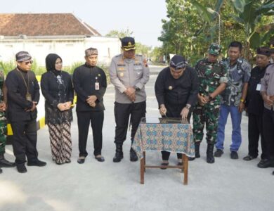 Jembatan Pandawa Lima Diresmikan Permudah Akses Jalan TK-SD Trembulrejo Blora