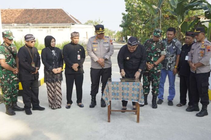 Jembatan Pandawa Lima Diresmikan Permudah Akses Jalan TK-SD Trembulrejo Blora