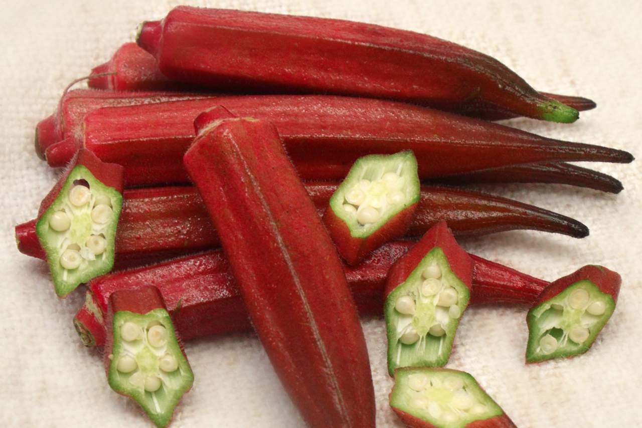 Okra Merah