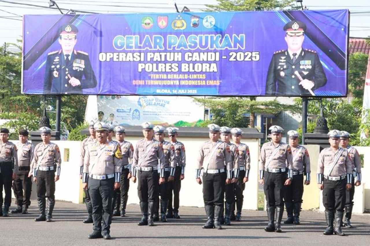 Operasi Patuh Candi 2025 Wilayah Blora Digelar 14-27 Juli 2025