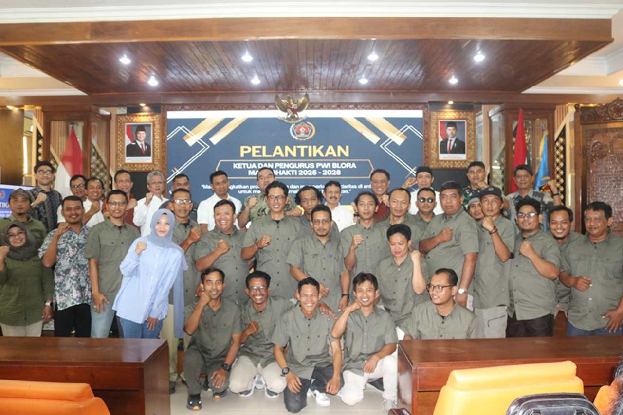 PWI Blora Tetapkan Ketua dan Pengurus Baru Periode 2025-2028