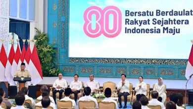 Resmi Prabowo Rilis Logo dan Tema HUT ke-80 RI