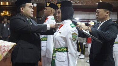 33 Paskibraka Blora 2025 Resmi Dikukuhkan Ini Daftar Namanya