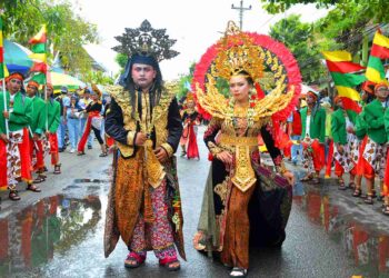 Angkat Legenda Noyo Gimbal SMK Migas Cepu Visualkan Kemerdekaan Melalui Drama Tari