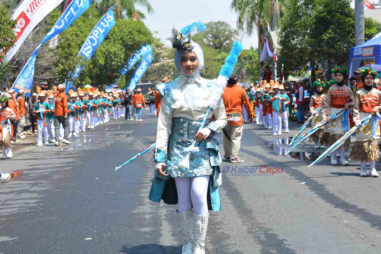 Bakal Meriah Karnaval Cepu 2025 Tingkat TK SD SMP Digelar Besok Berikut Rute dan Jadwalnya