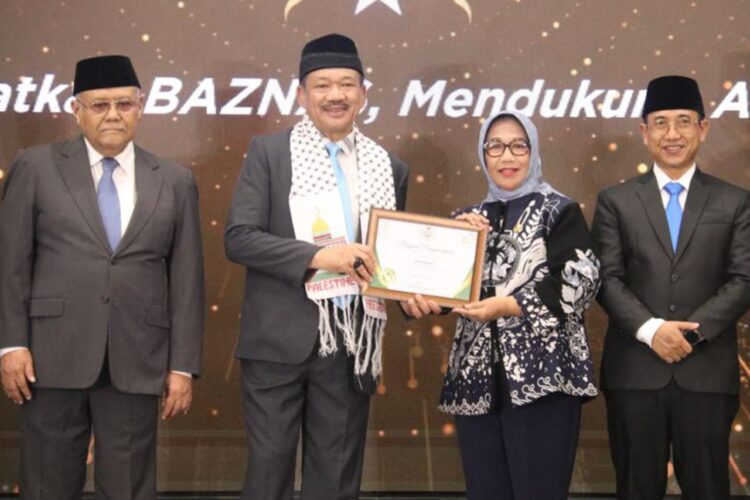 Baznas Award 2025 Bupati Blora Raih Penghargaan Kepala Daerah Pendukung Gerakan Zakat Indonesia