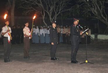 Berjalan Khidmat Apel Kehormatan dan Renungan Suci Dilaksanakan di TMP Wira Bhakti Blora
