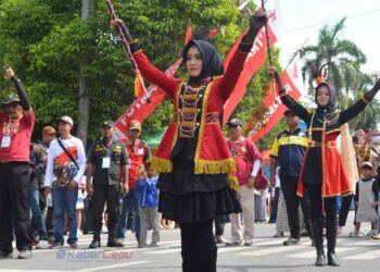 Dihelat Hingga Petang Berikut Daftar Juara Karnaval HUT RI 2025 Tingkat SMP se-Kecamatan Cepu