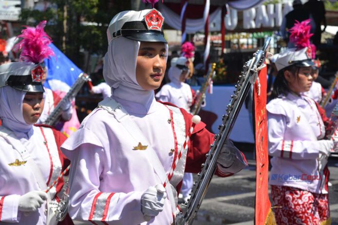 Karnaval Cepu 2025 Tingkat SMA Umum Siap Digelar Cek Rute Alternatif Bagi Pengendara yang Melintasi Cepu
