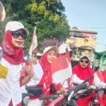 Kibarkan Semangat Kayuh Sepeda Goyang Senam