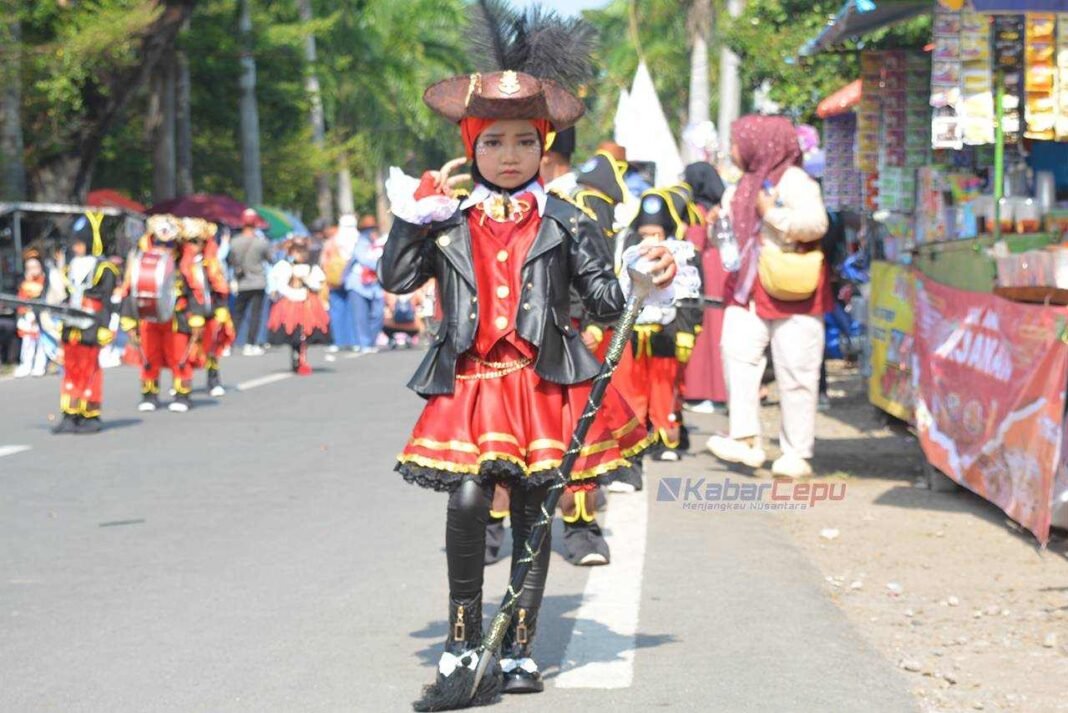 Pesta Usai Karnaval Cepu 2025 Tingkat TK Digelar Meriah Ini Daftar Juaranya
