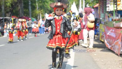 Pesta Usai Karnaval Cepu 2025 Tingkat TK Digelar Meriah Ini Daftar Juaranya