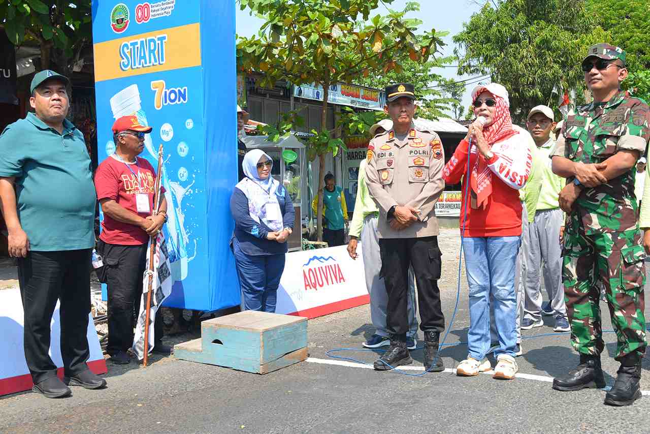 Sambut HUT RI ke-80 di Kota Cepu