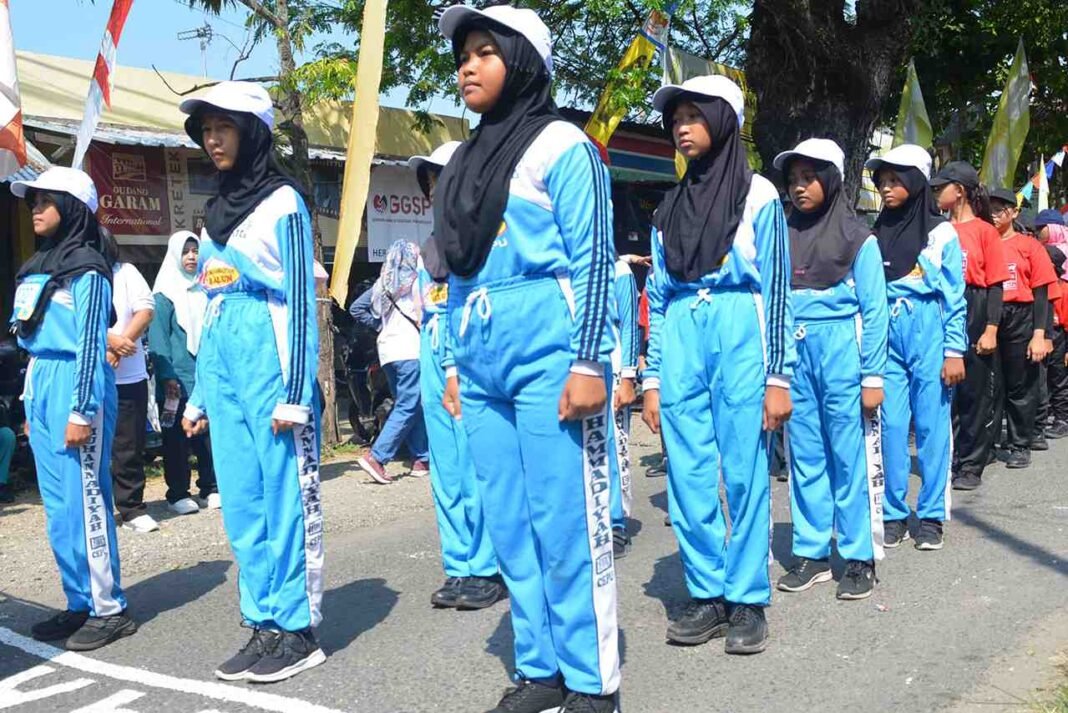 Selamat Ini Dia Daftar Juara Gerak Jalan Kemerdekaan HUT RI 2025 Tingkat SD di Cepu Blora