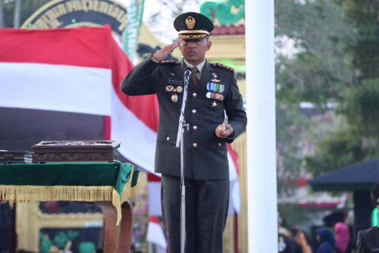 Upacara Pengibaran dan Penurunan Bendera Pusaka HUT Ke-80 RI di Blora 2