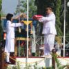 Upacara Pengibaran dan Penurunan Bendera Pusaka HUT Ke-80 RI di Blora Berjalan Tanpa Kendala