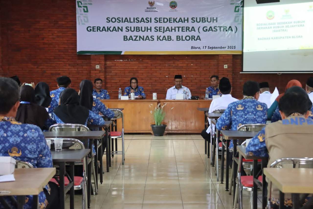 Baznas Blora Gandeng UPZ se-Kabupaten Blora Gerakan Sedekah Subuh GASTRA Khusus ASN Akan Digencarkan 2